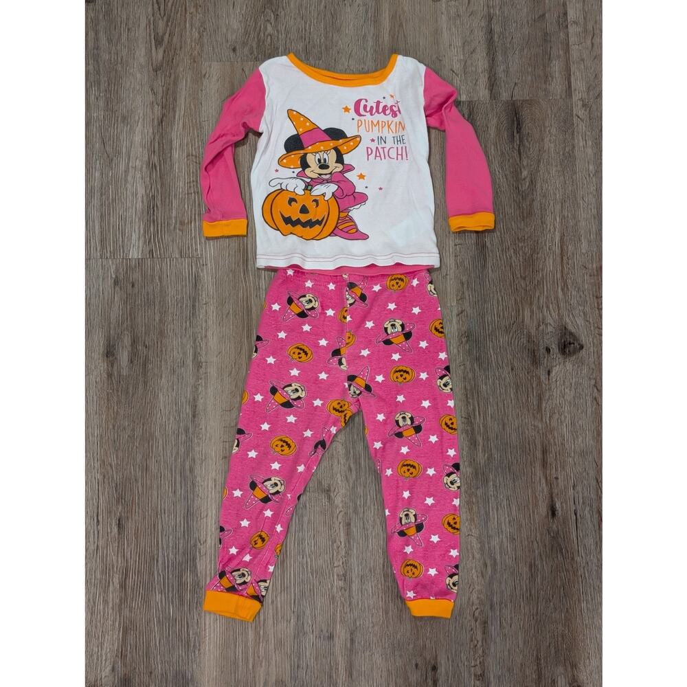 Minnie Mouse Halloween Girls Toddler Pajama set 4t